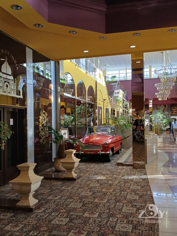 Originelle Einrichtung des Top-Hotels