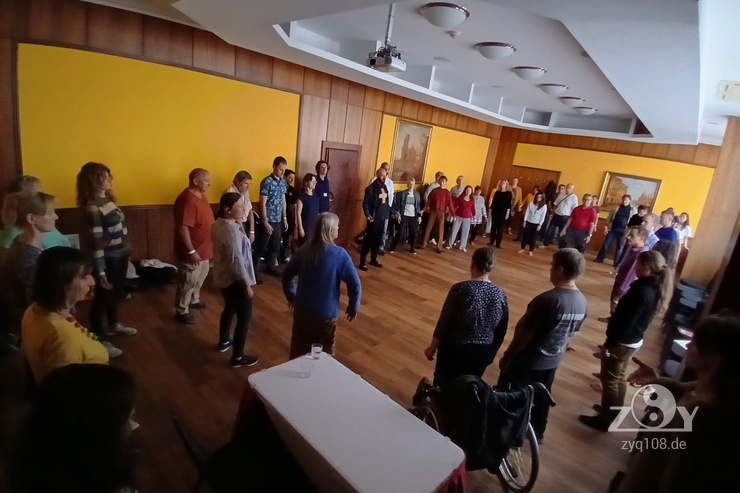 Die Workshops von Referenten aus Deutchland sind randvoll