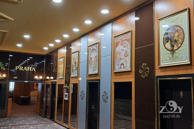 Art Nouveau ist allgegenwärtig