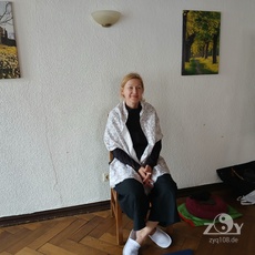 Unsere Retreatsleiterin fühlt sich wohl!