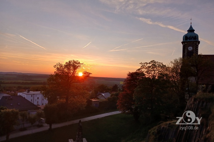 Die schönsten Sonnenuntergänge gibt es wohl in Stolpen