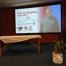 Vor dem Beginn des Seminars für Image Medizin