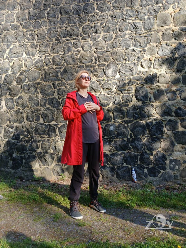 Heute üben wir an der Burg