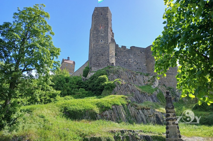 Burg Stolpen im Frühjahr