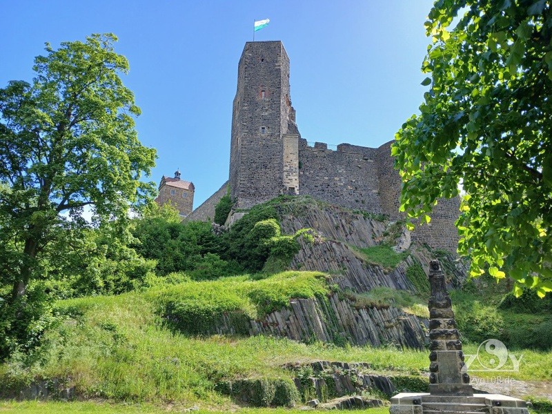 Burg Stolpen im Frühjahr