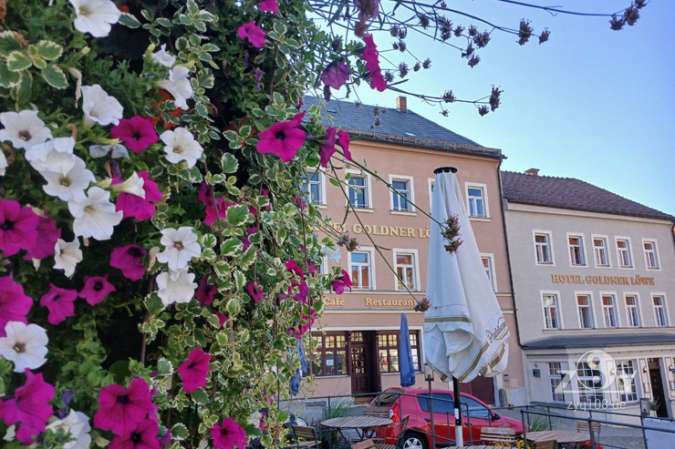 Der Anblick vom Marktplatz