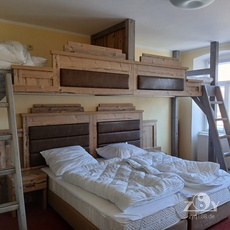 Die neuen Herbergszimmer