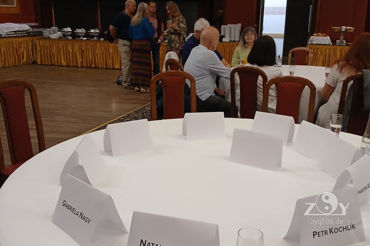 Gala-Dinner für Referenten und Gäste der Konferenz